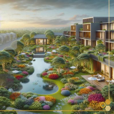 محوطه‌سازی ساختمان