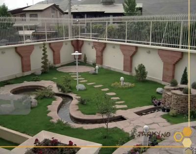 محوطه‌سازی ساختمان