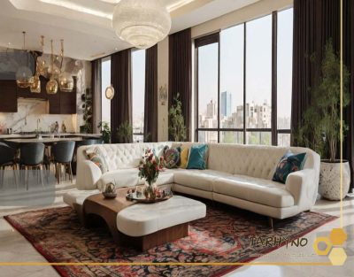 طراحی داخلی اپارتمان