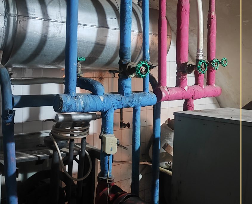 بازسازی مشاعات: راهنمای جامع برای مدیران مجتمع ها 8 بازسازی موتور خانه شوفاژ