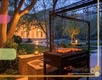 سبک کلاسیک در طراحی داخلی به زبان ساده 6 محوطه سازی به سبک کلاسیک