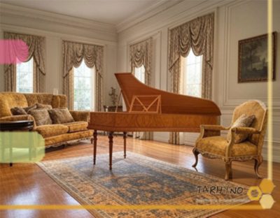 سبک کلاسیک در طراحی داخلی به زبان ساده 1 سالن پذیرایی کلاسیک مجلل