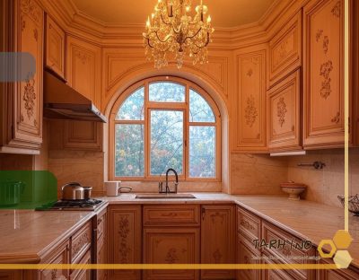 کابینت کلاسیک 8 کابینت ممبران با جزئیات زیبا