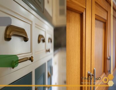 کابینت کلاسیک 5 جرئیات یراق آلات در کابینت کلاسیک