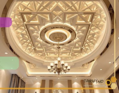 اجرای سقف کاذب پی وی سی