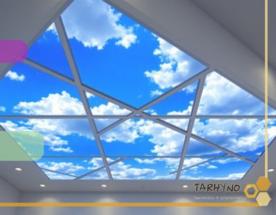 اجرای سقف کاذب آسمان مجازی